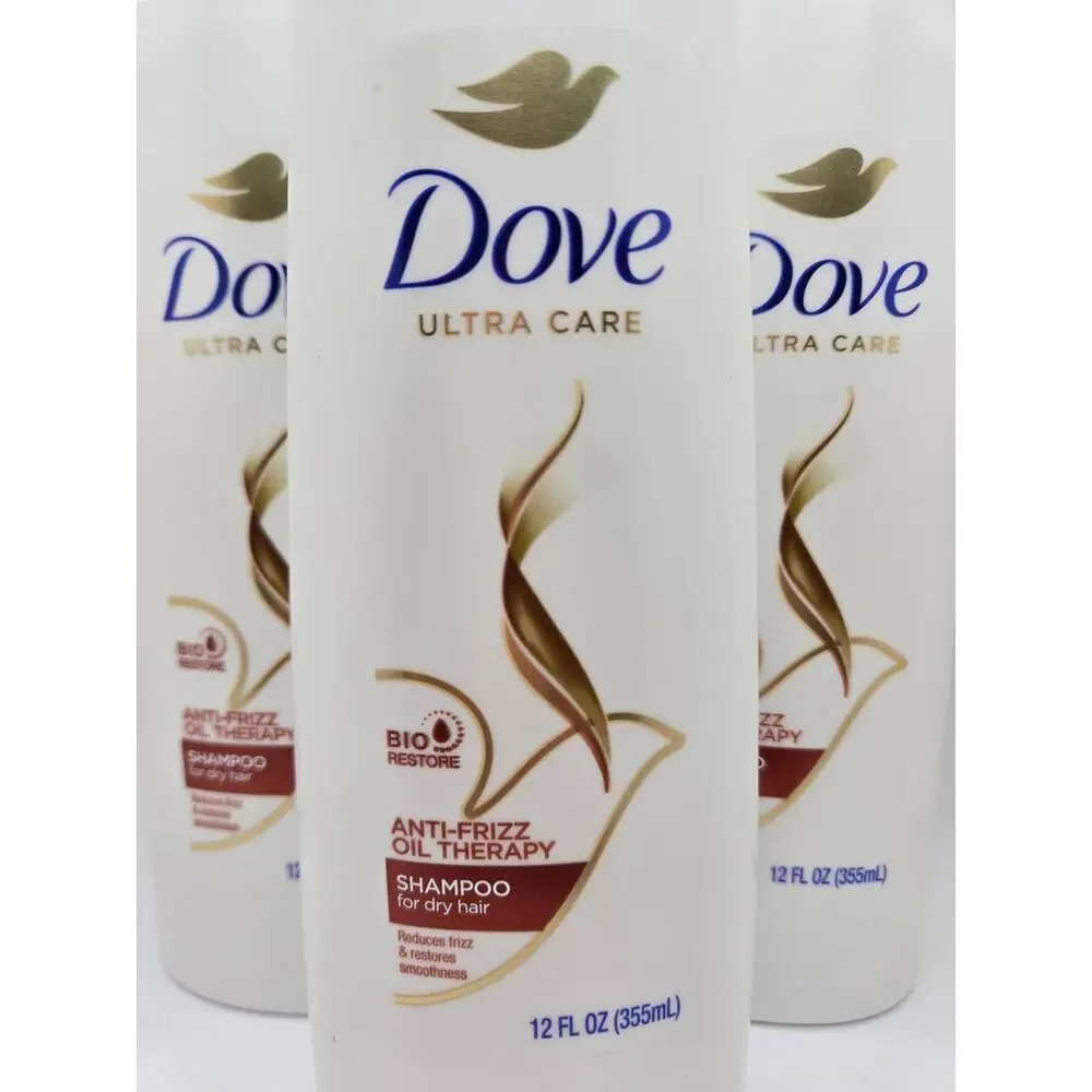 NEW Dove Anti Frizz Oil Therapy Ultra Care Shampoo